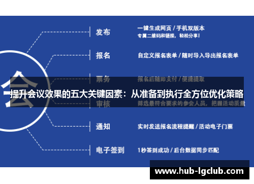 提升会议效果的五大关键因素:从准备到执行全方位优化策略 提升会议效果的五大关键因素:从准备到执行全方位优化策略